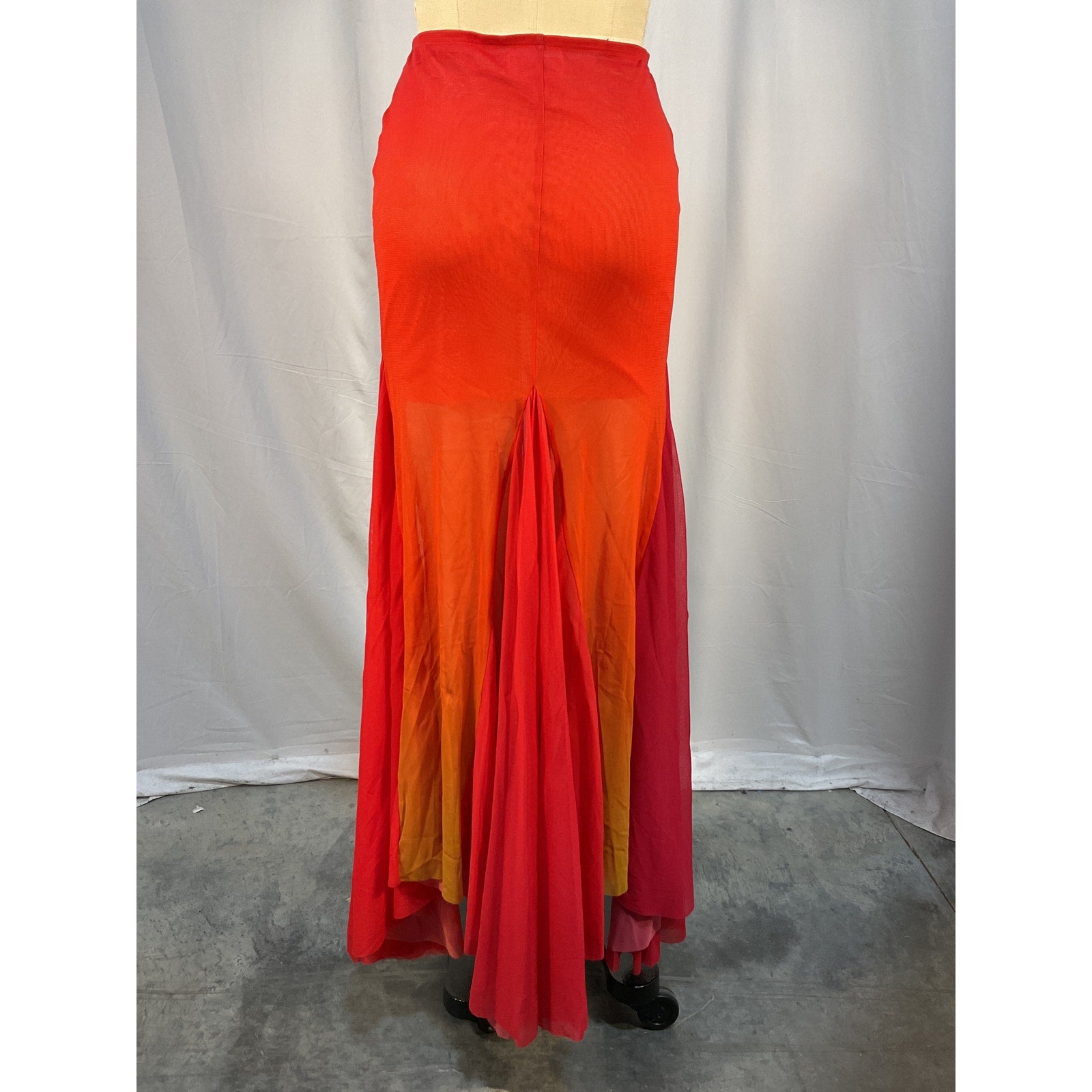 Ronny Kobo 'Tasha' Orange Skirt Size S