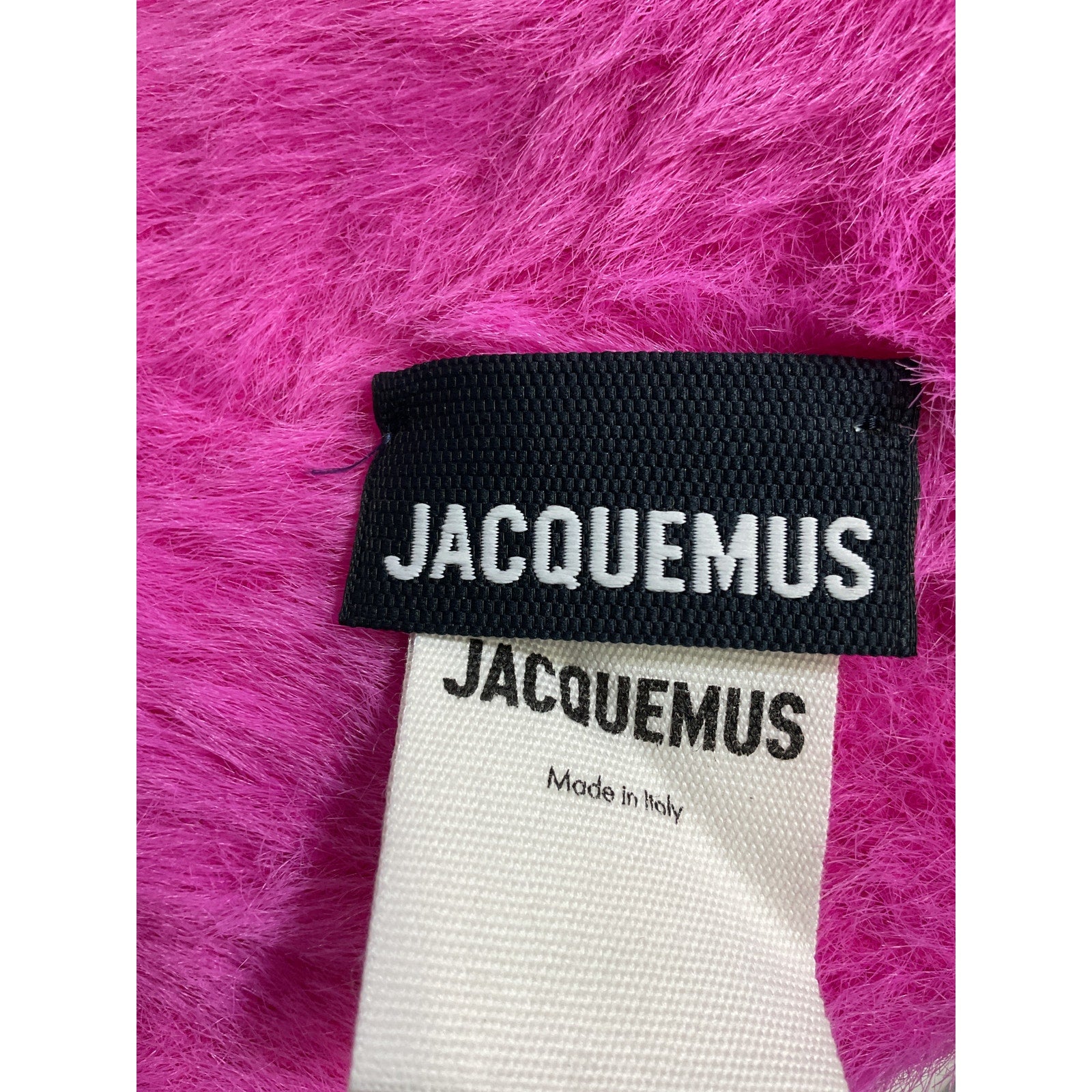 Jacquemus 'Le Neve' Pink Bonnet Logo Hat Size OS