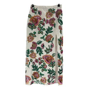 Misa Los Angeles 'Thara' White Cotton Skirt Size S