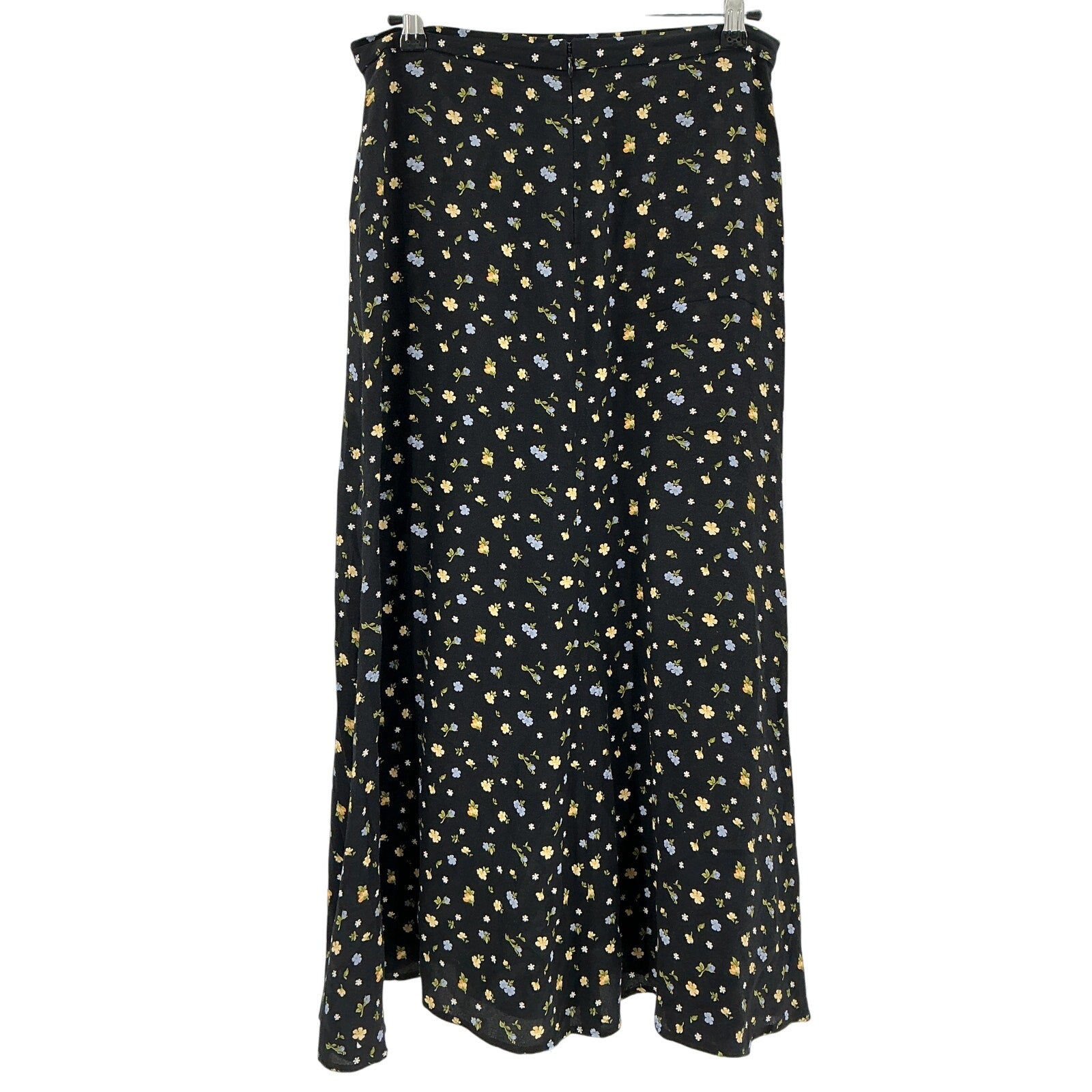 Reformation 'Bea' Black Viscose Skirt Size 8