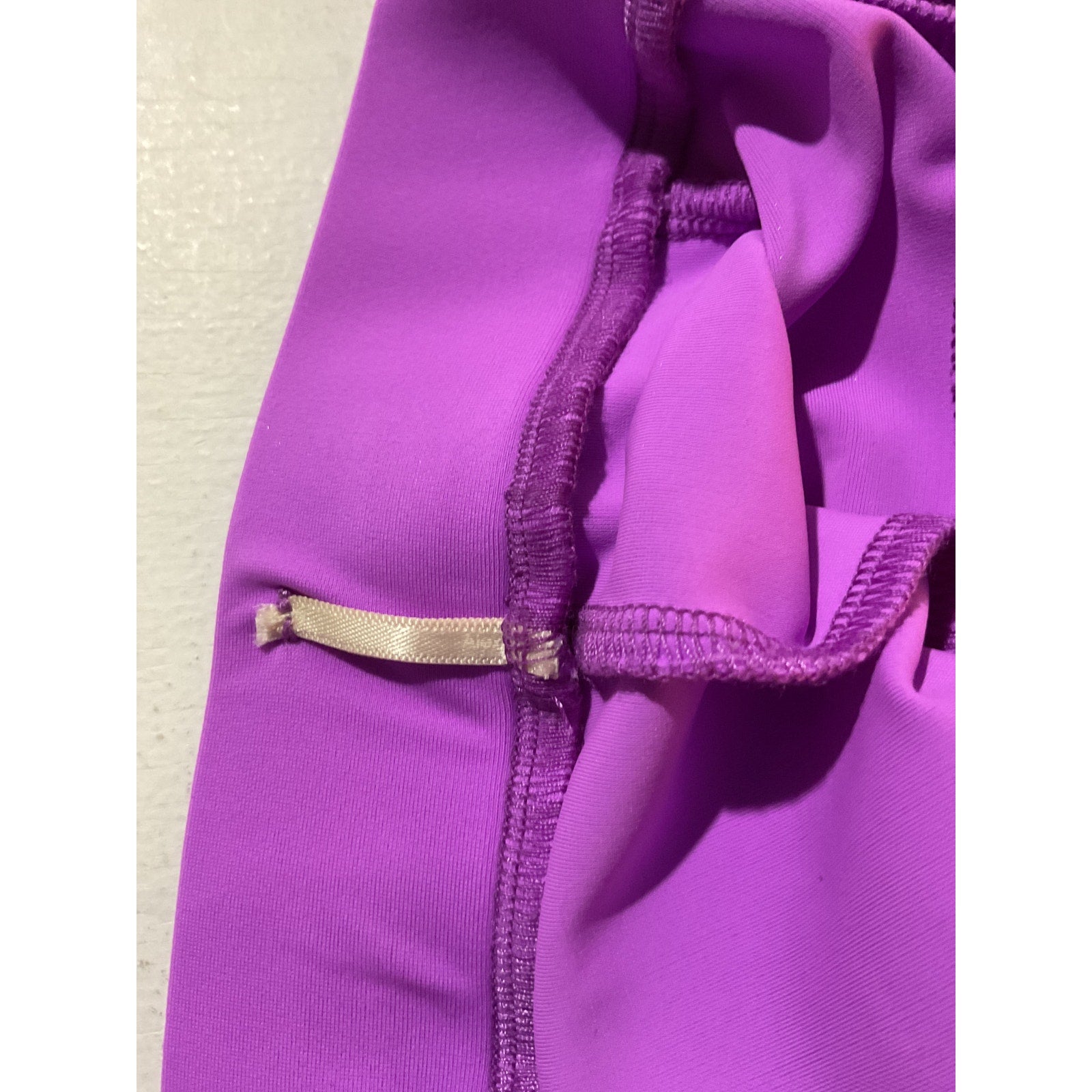 Alex Perry 'Carlin' Purple Stirrup Leggings Size 0