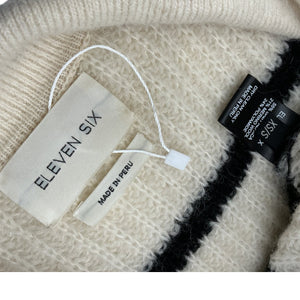 Eleven Six Striped Beige Tatum Sweater Size XS / S