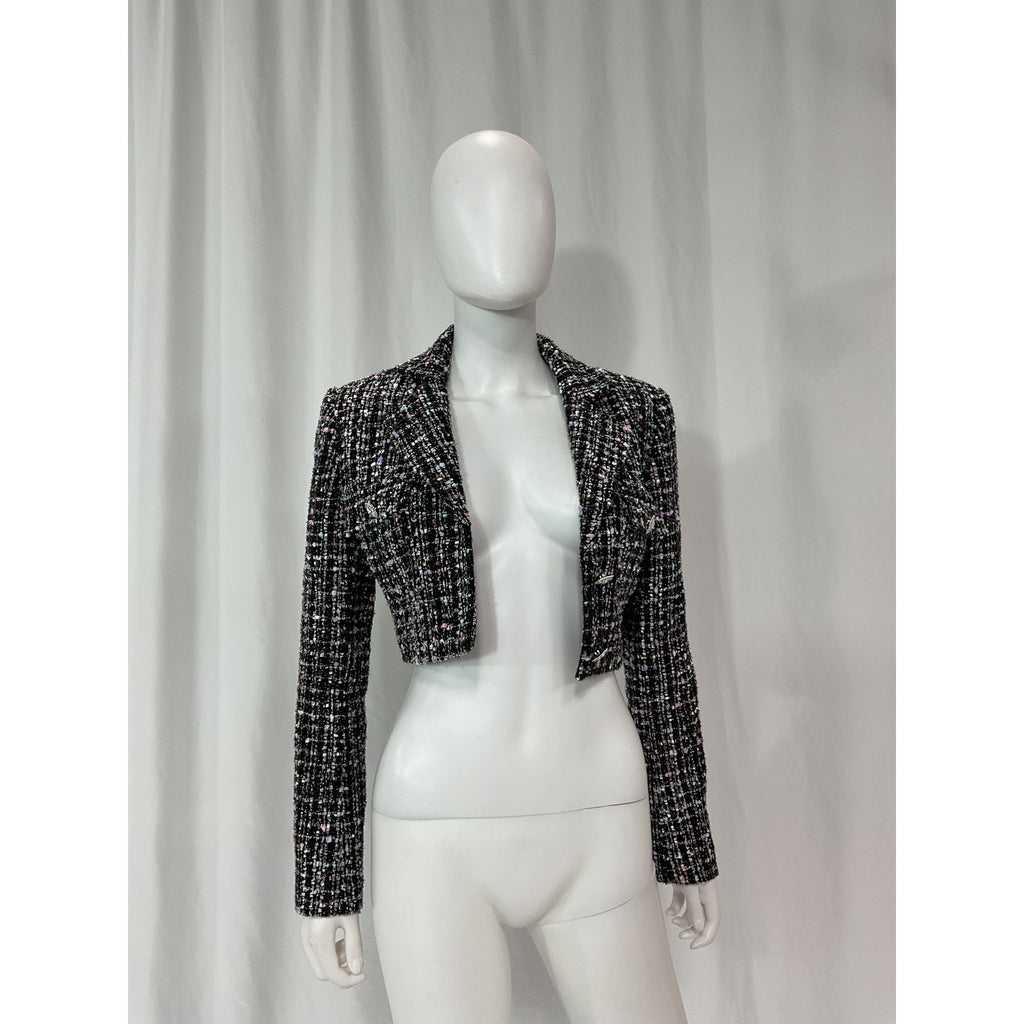 Sau Lee 'Alicia' Black Blazer Size 4