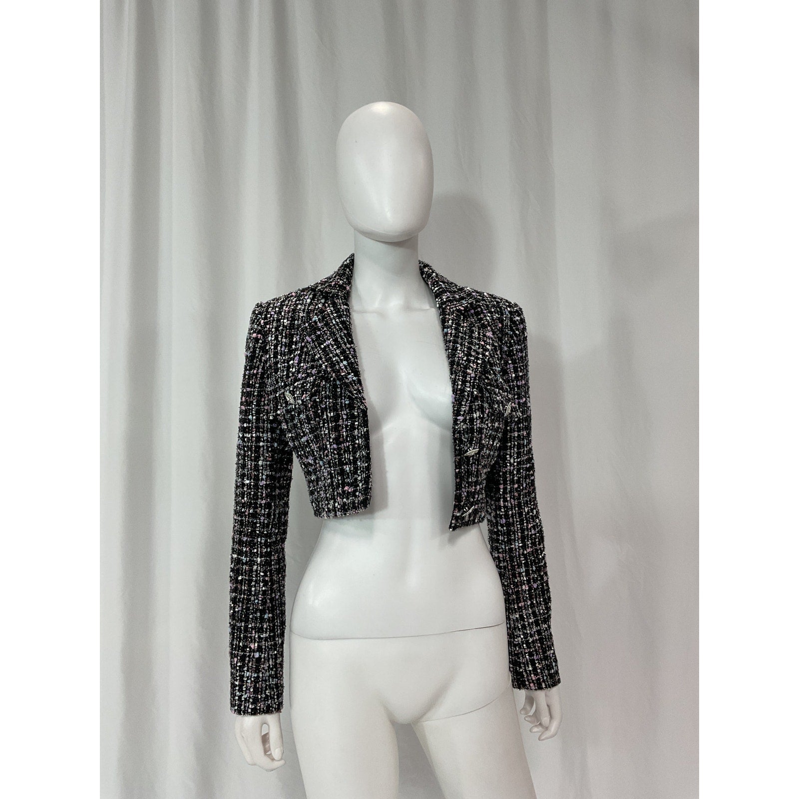 Sau Lee 'Alicia' Black Blazer Size 4