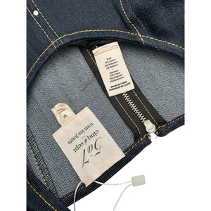 Cinq à Sept 'Ora' Blue Cotton Bustier Size M