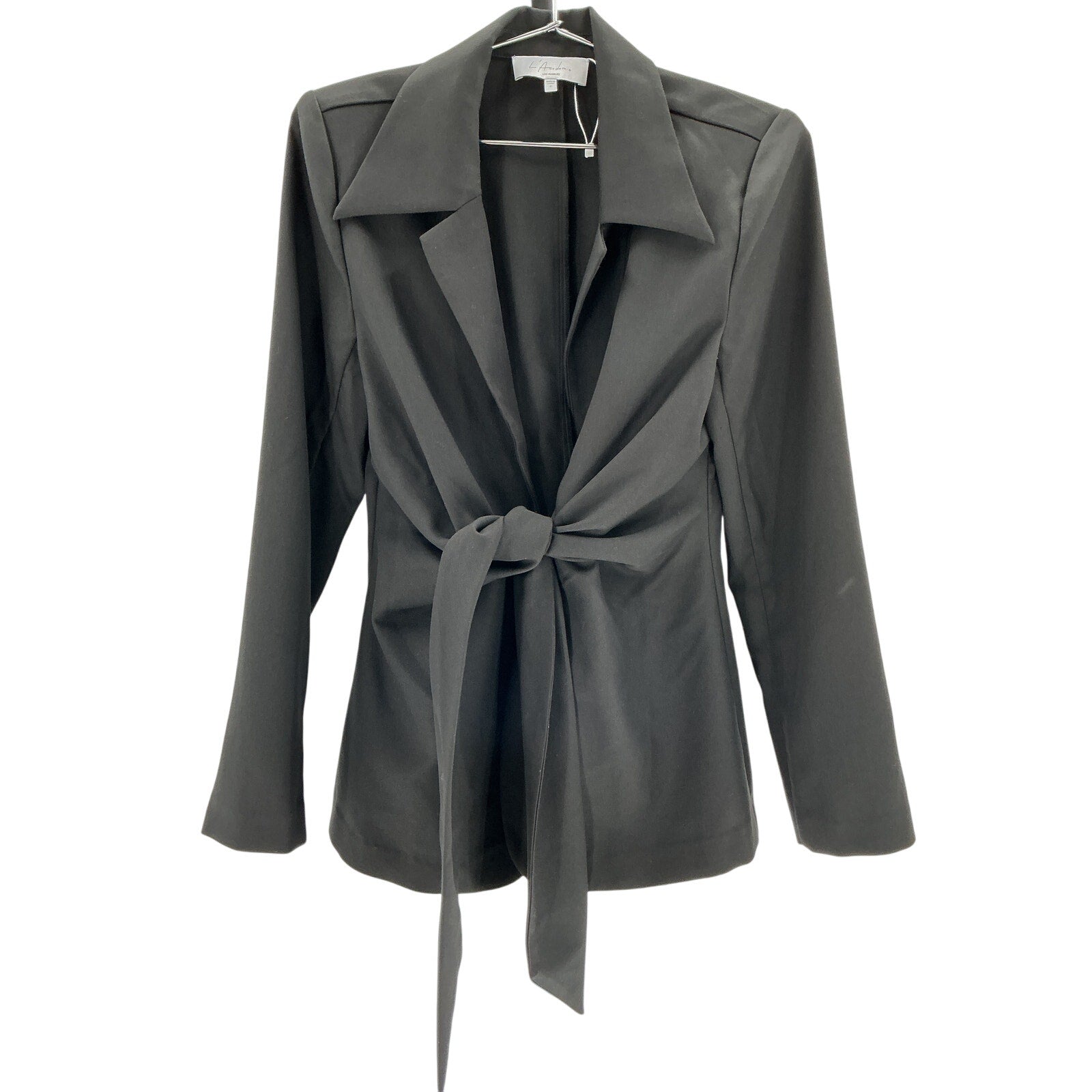 L'Academie 'Tilly' Black Wool Blazer Size S