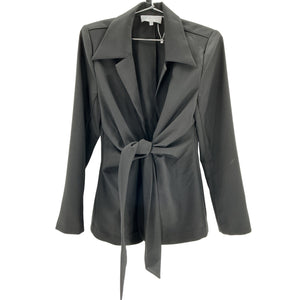L'Academie 'Tilly' Black Wool Blazer Size S