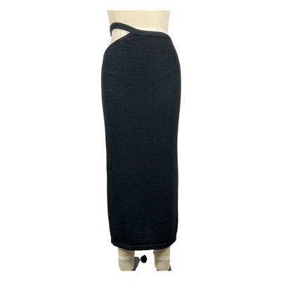 Cult Gaia Cutout Black Samira Skirt Size XS