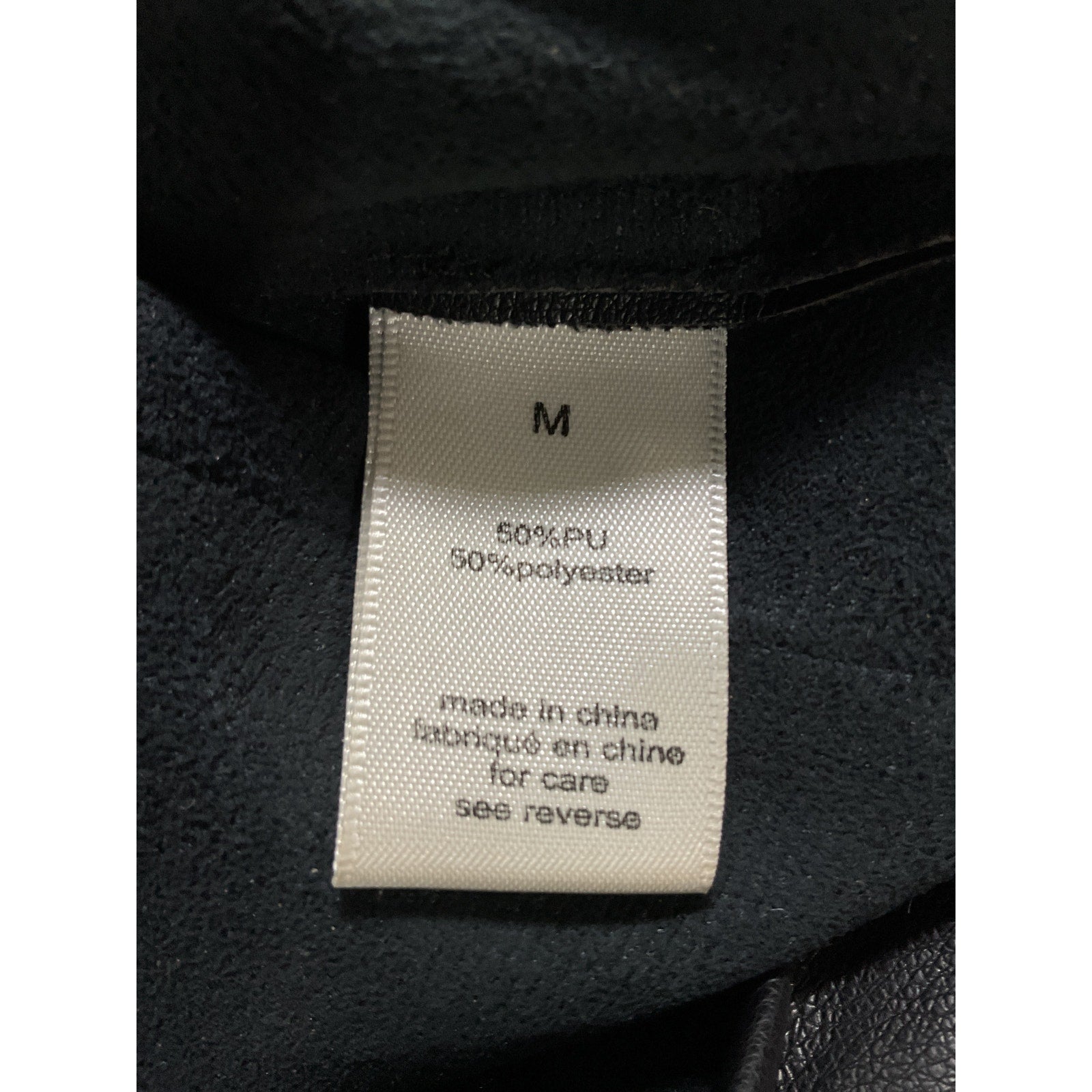 Ronny Kobo 'Katie' Black Faux Leather Crop Pants Size M