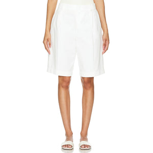 Vince Washed White Cotton Short Size 2