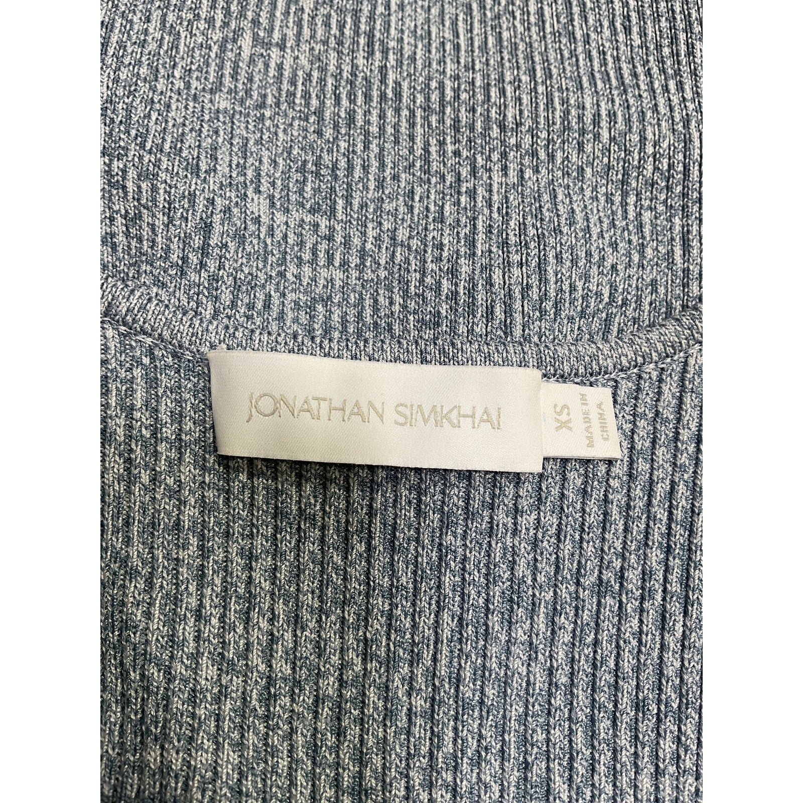 Simkhai 'Alexia' Blue Rayon Sweetheart Pullover Size XS