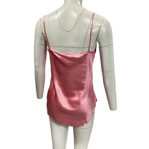 Cinq à Sept Sleek Apple Blossom Marta Cami Top Size M