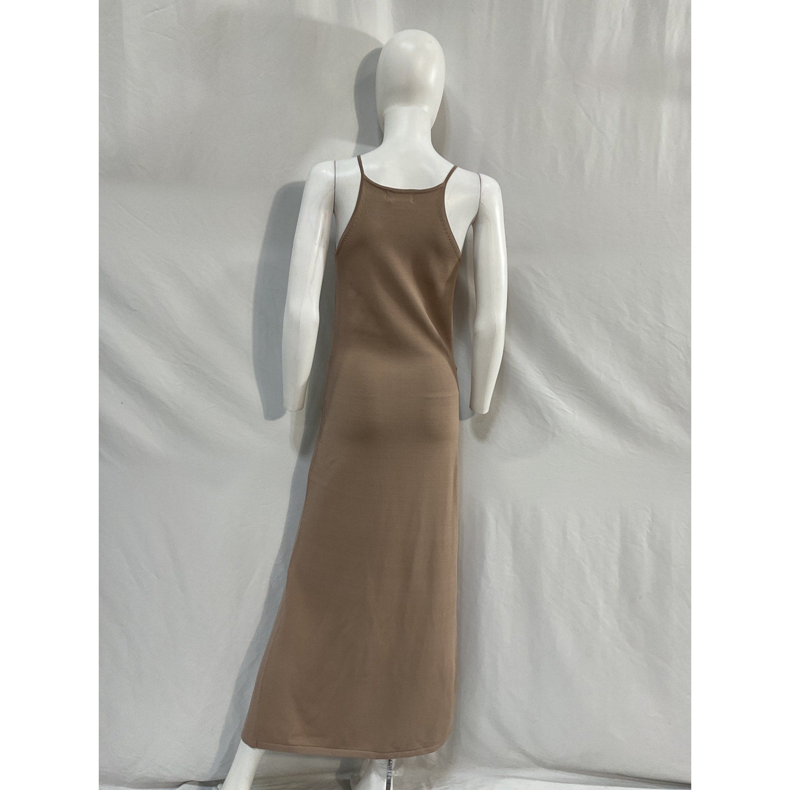 Nicholas 'Samara' Tan Rayon Cutout Stretch-Knit Midi Dress Size M