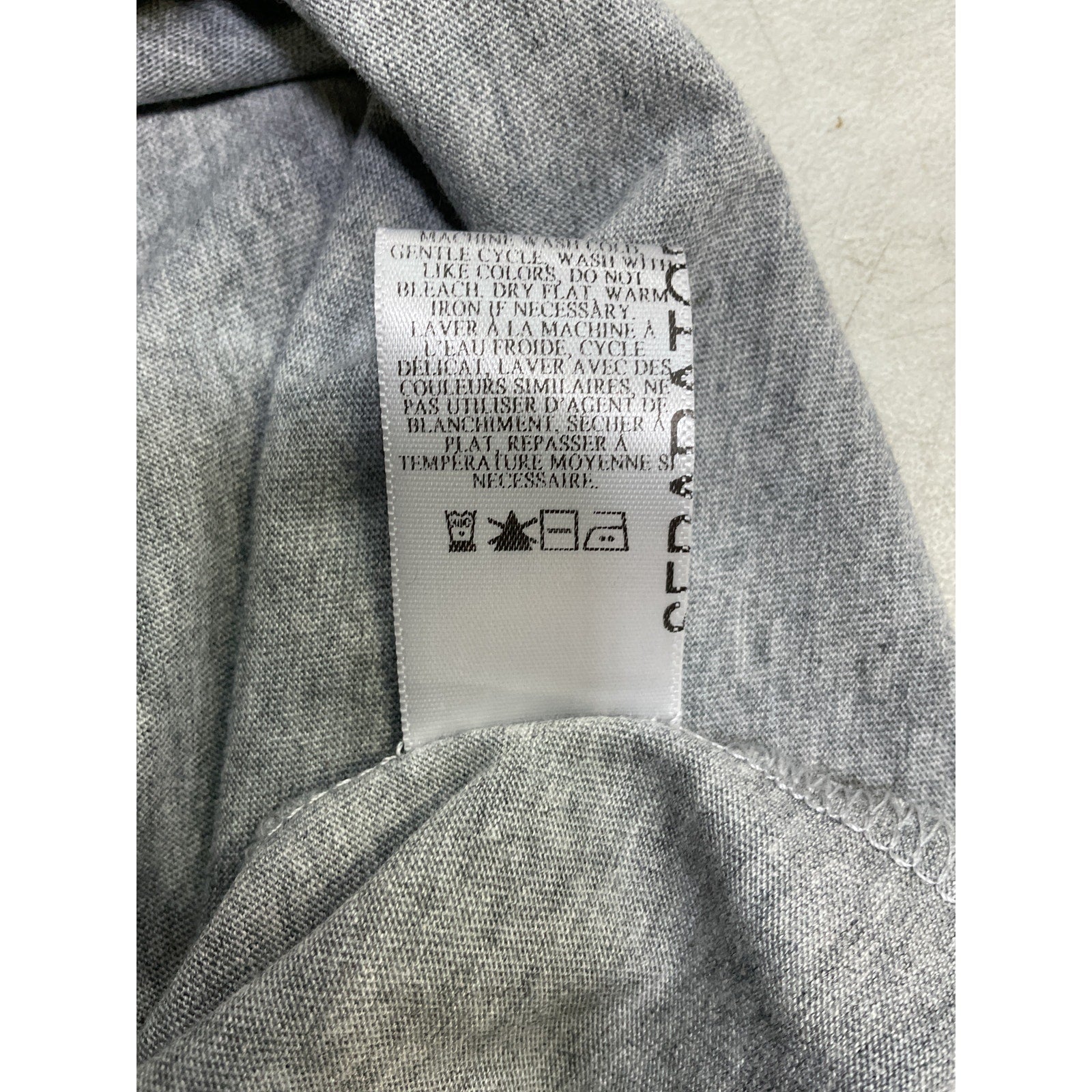 A.L.C. 'Halsey' Grey Cotton Tank Size S