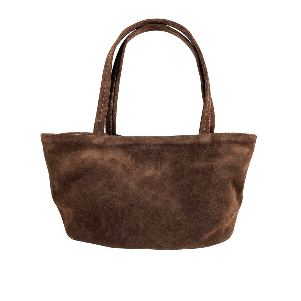 Donni. The 'Lady' Brown Suede Bag