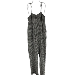 Hatch Floral Black Portia Jumpsuit Size 1