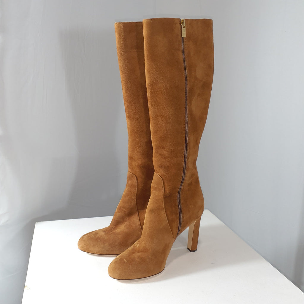 Agl 'Milly' Brown Knee High Boot Size 9.5