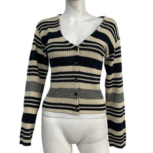 Rag & Bone Striped Salute Cyrus Cardigan Size XS
