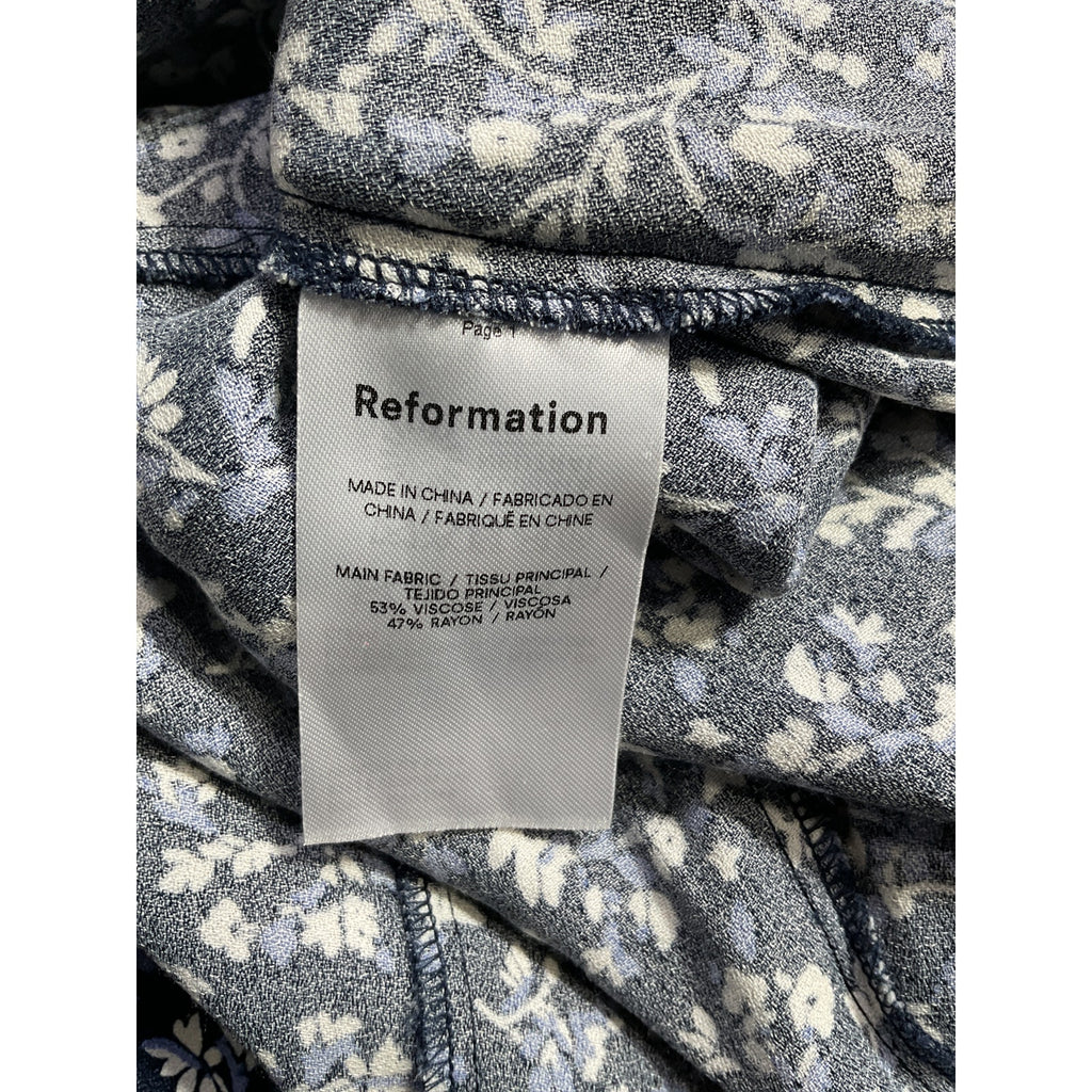 Reformation 'Mochi' Blue Dress Size 8