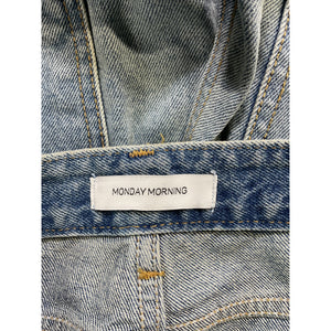 The Frankie Shop 'Melbourne' Blue Ripped Denim Jeans Size S