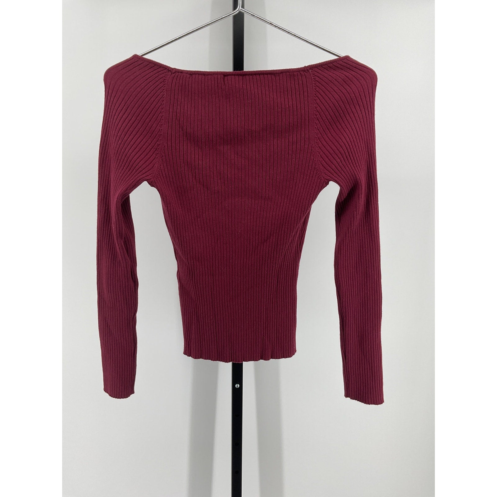 Majorelle 'Salone' Red Cotton Sweater Size S