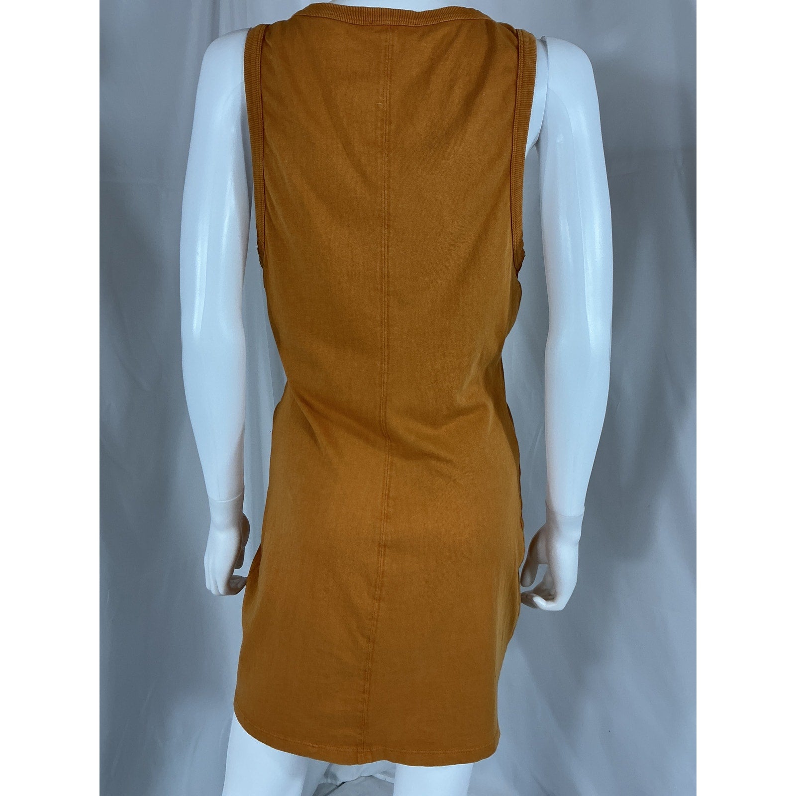 L*Space 'Seaview' Gold Cotton Mini Dress Size M