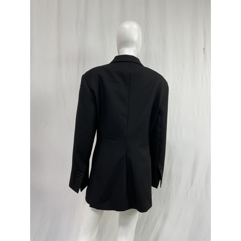 Jacquemus 'La Veste' Black Virgin Wool Tibau Size 42