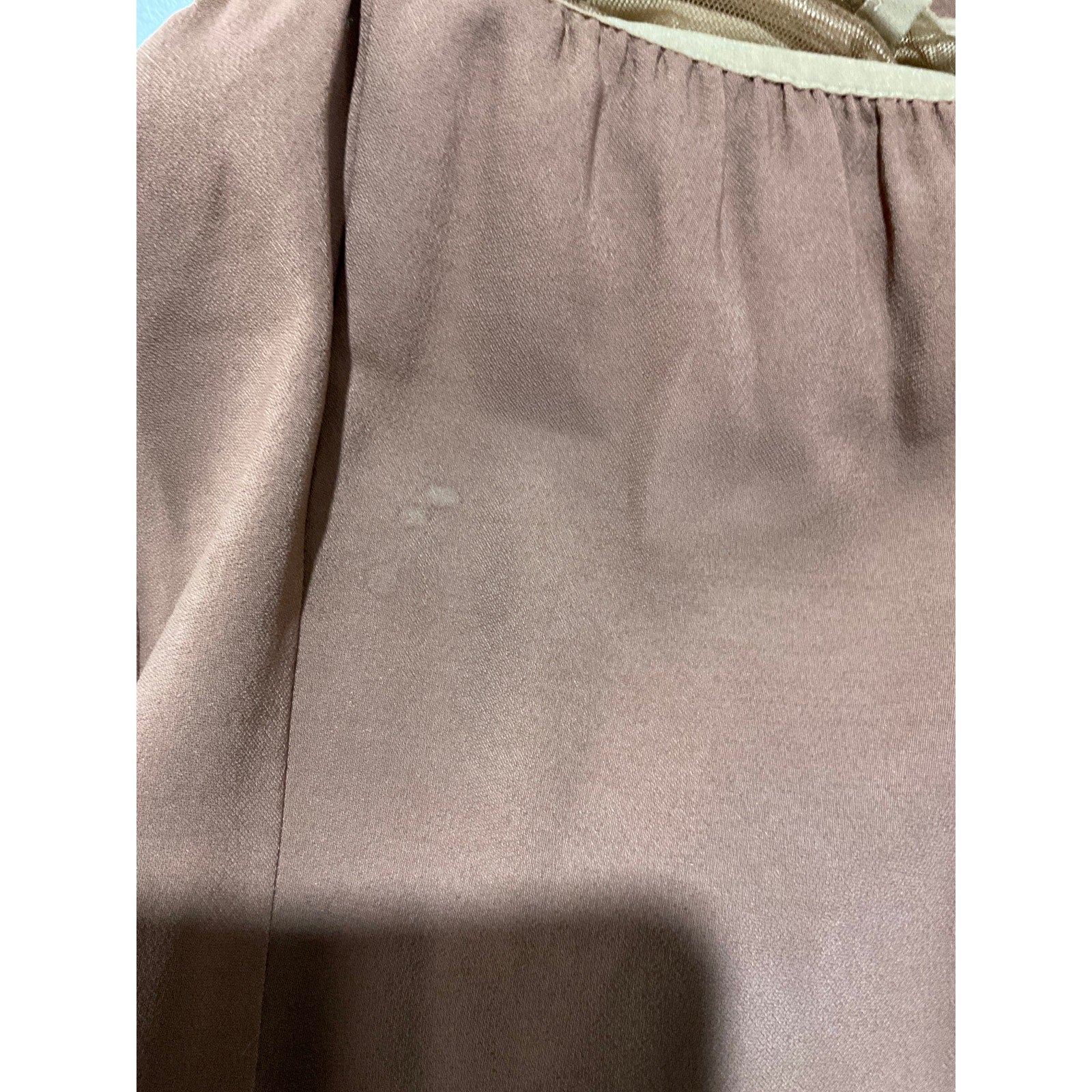 Nensi Dojaka Brown Polyester Draped Double Bra Mini Dress Size XXS