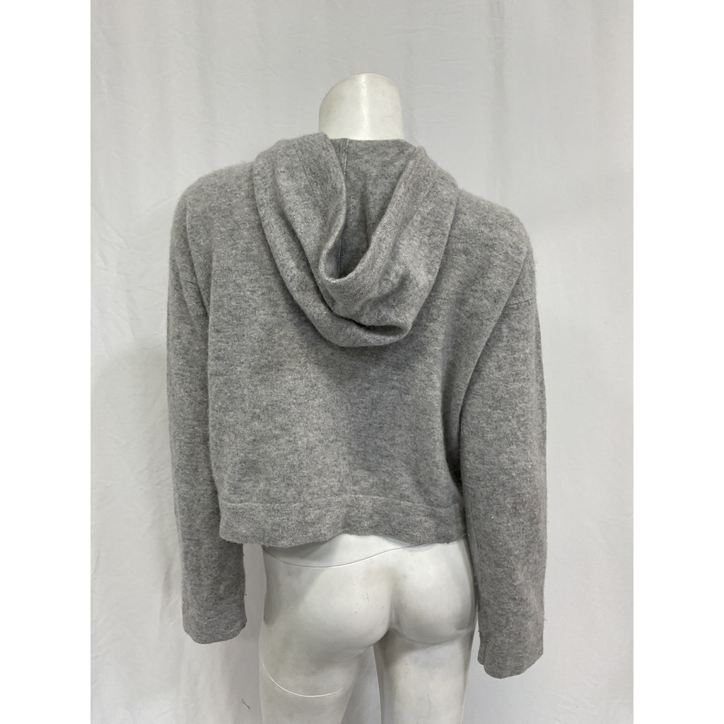 Naadam Off-Duty Grey Cashmere Hoodie Size XS
