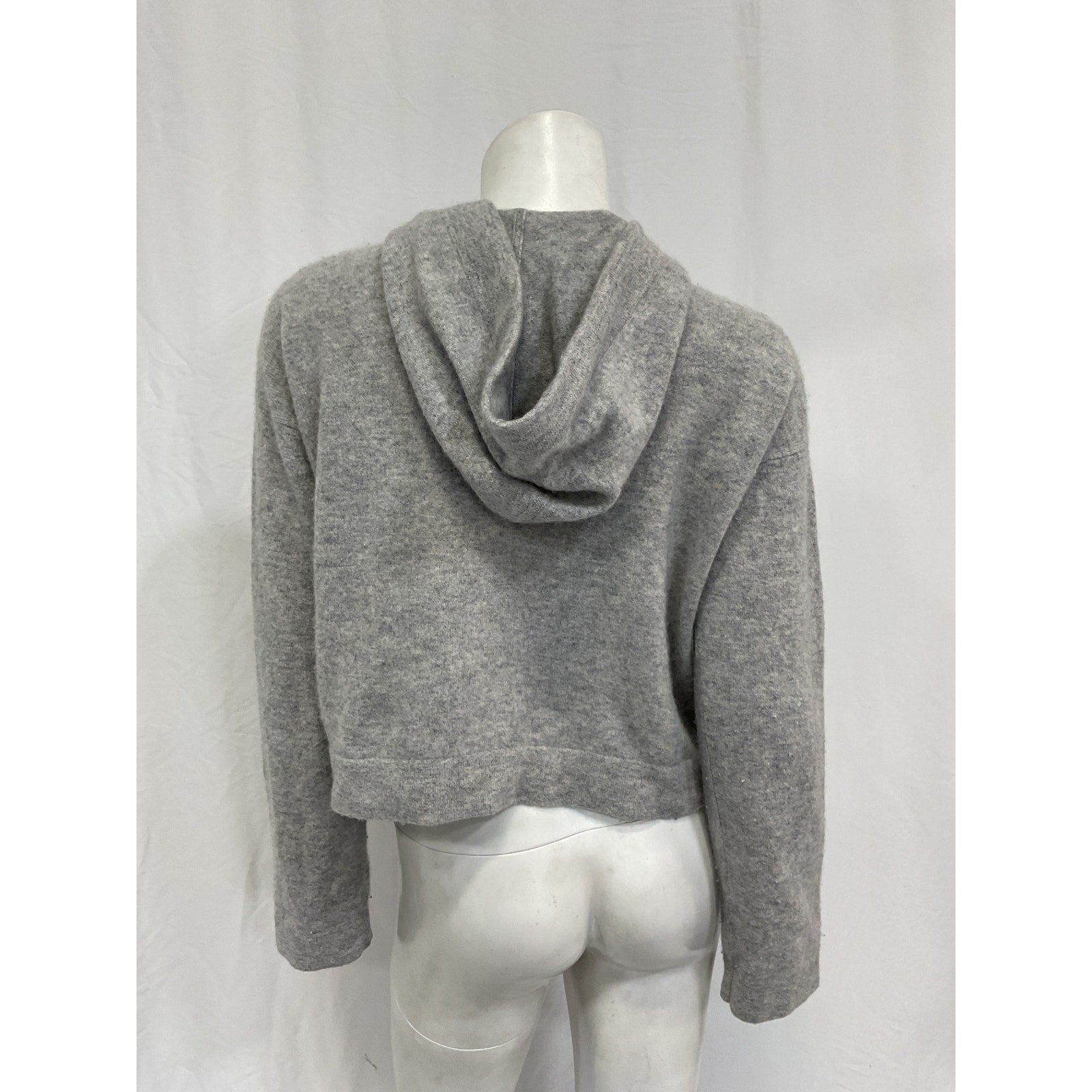 Naadam Off-Duty Grey Cashmere Hoodie Size XS