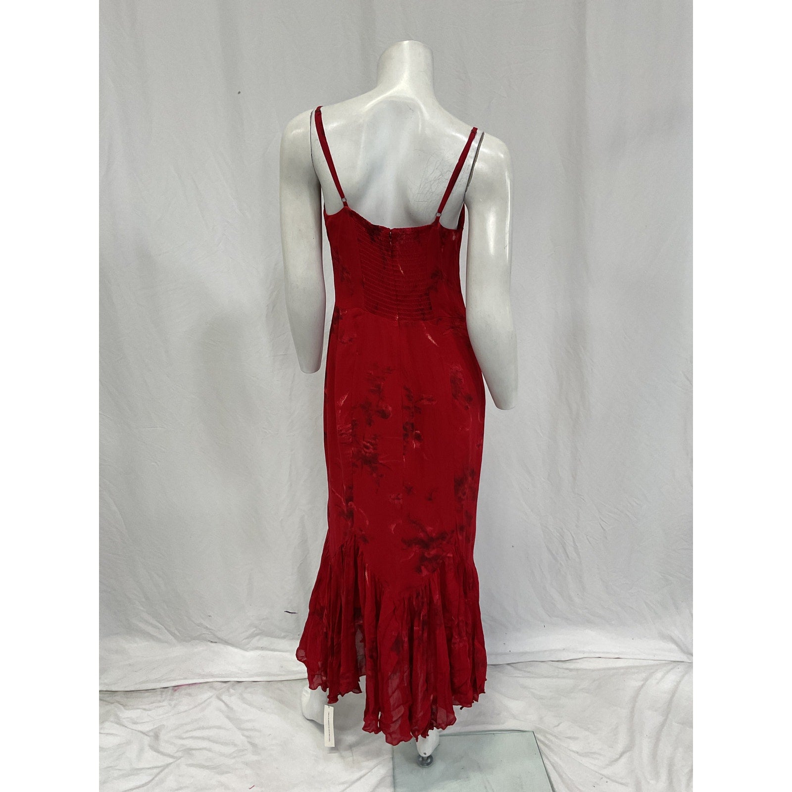 Reformation 'Aiko' Red Viscose Dress Size 6