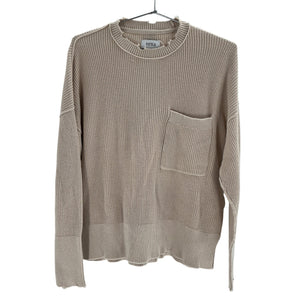 Pistola Oversized Beige Darya Pullover Sweater Size S