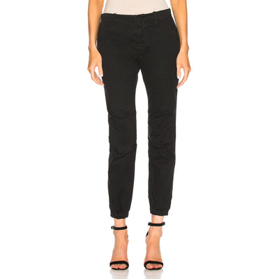 Nili Lotan Utility Black French Military Pants Size 2