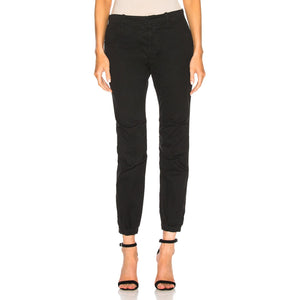 Nili Lotan Utility Black French Military Pants Size 2