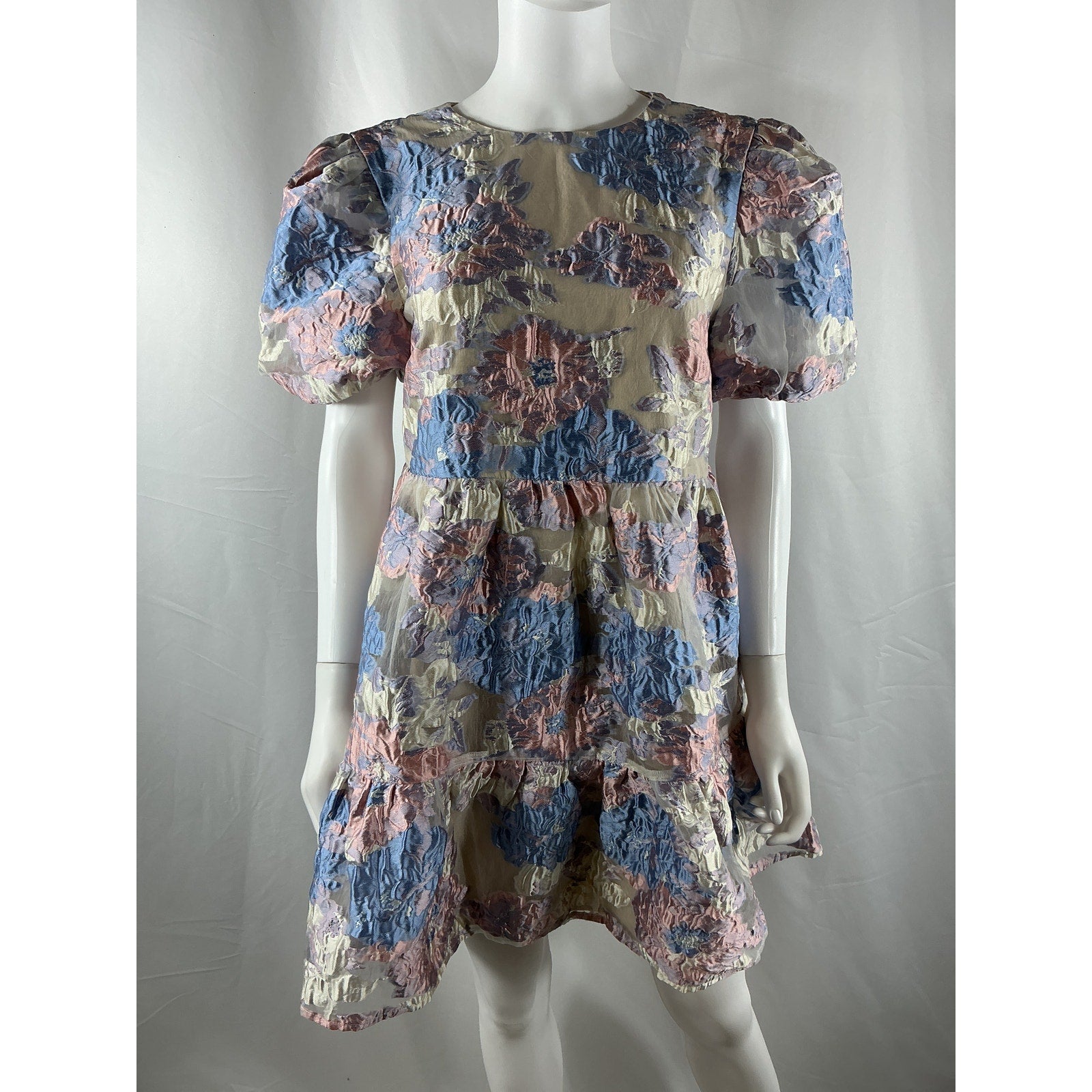 Elliatt Elliatt x Revolve 'Moxie' Blue Polyamide Dress Size M