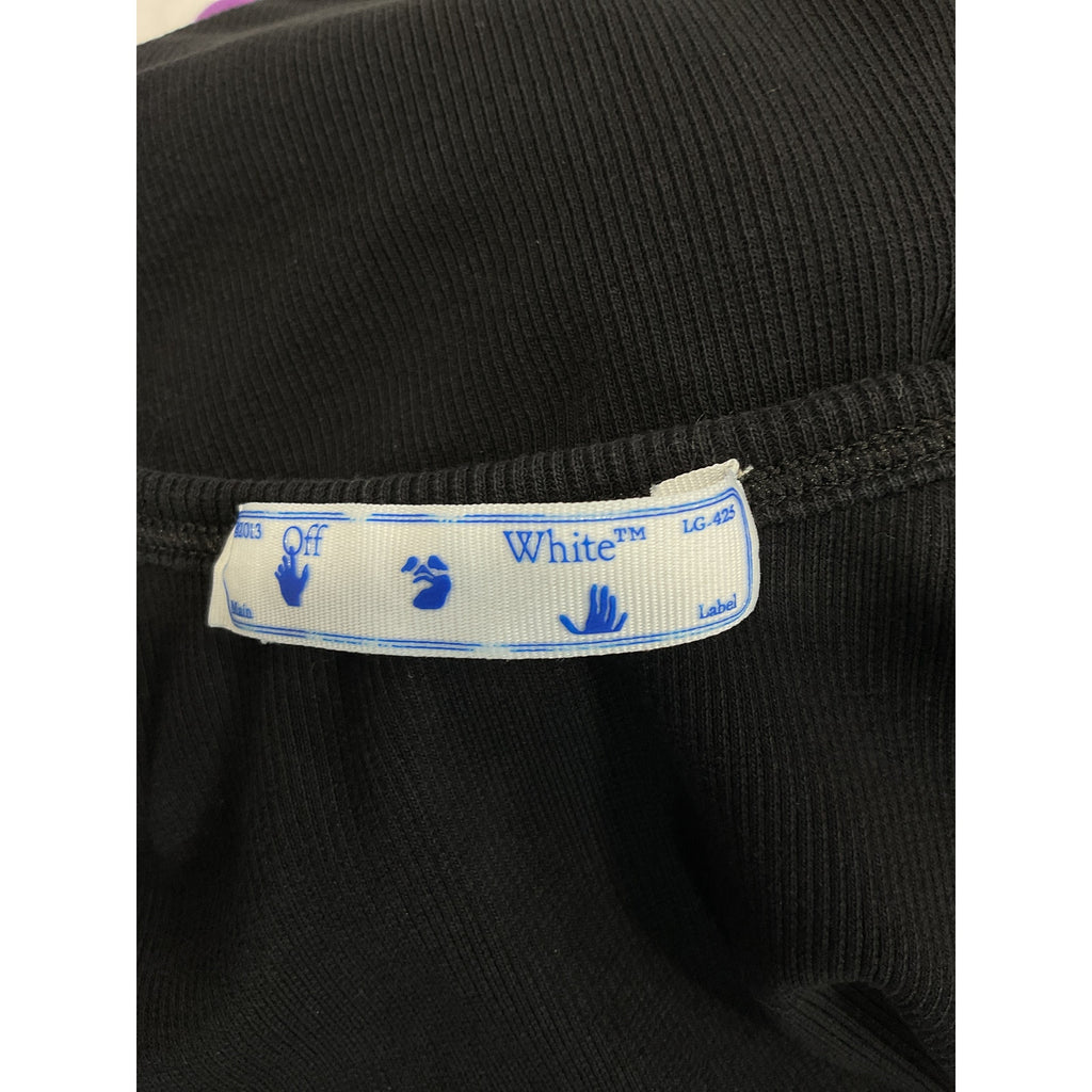 Off-White 'Rib' Black Tank Top Size 38