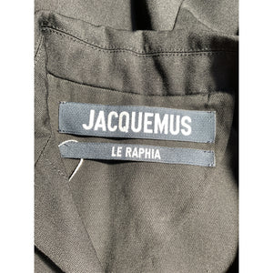Jacquemus 'Le Raphia' Black Wool Jacket Size 34