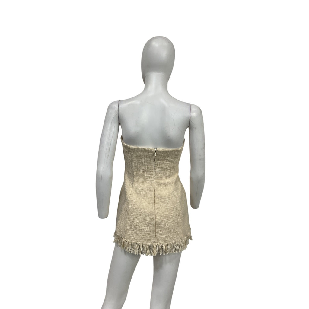 Staud 'Silvia' Cream Cotton Top Size 0