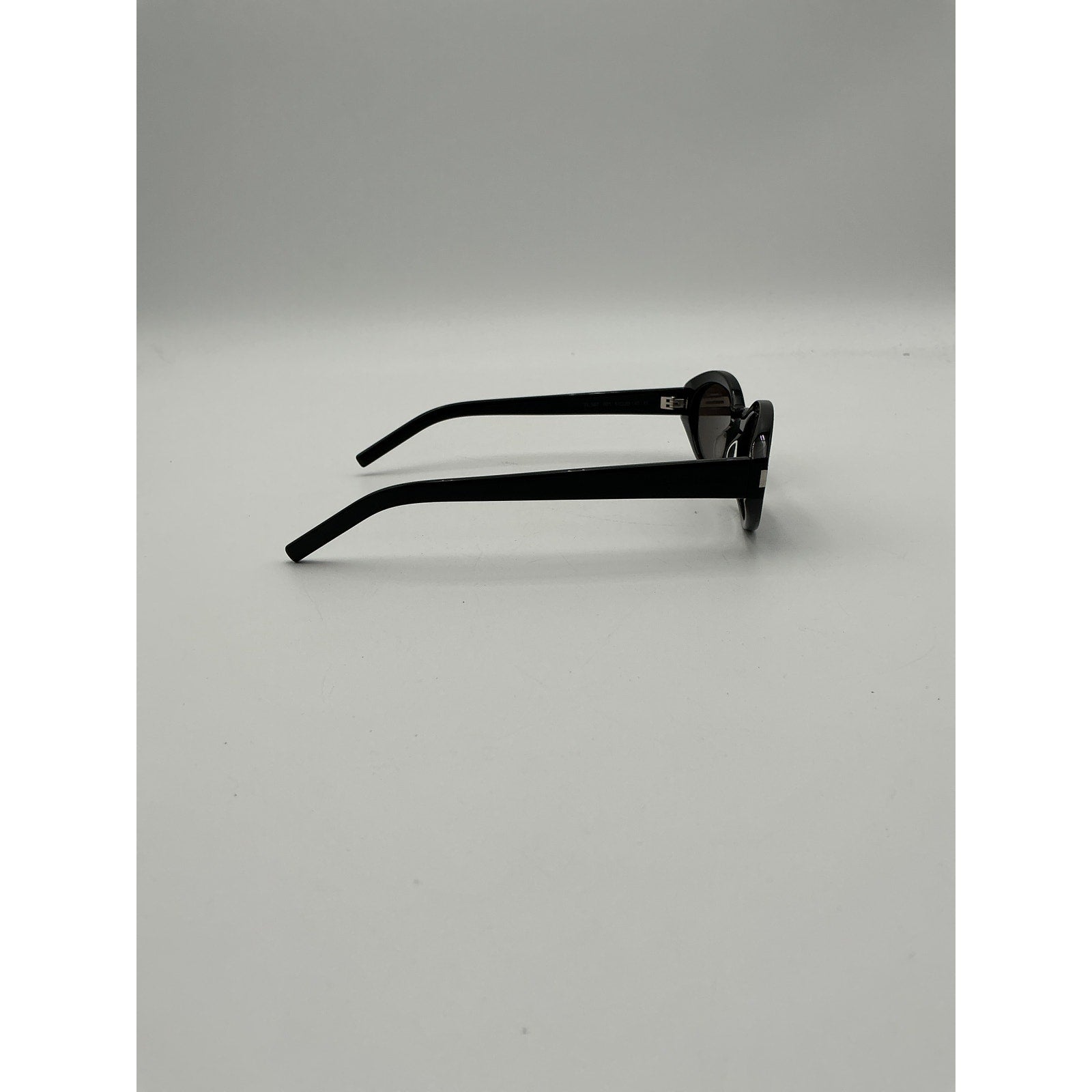 Saint Laurent Oval Black Sunglasses Size OS
