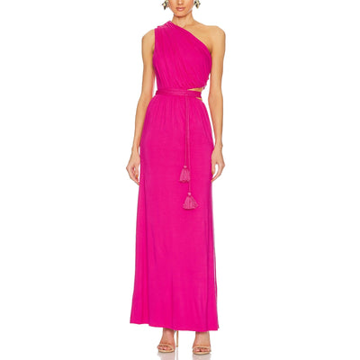 House Of Harlow 1960 'Lera' One Shoulder Pink Dress Size S