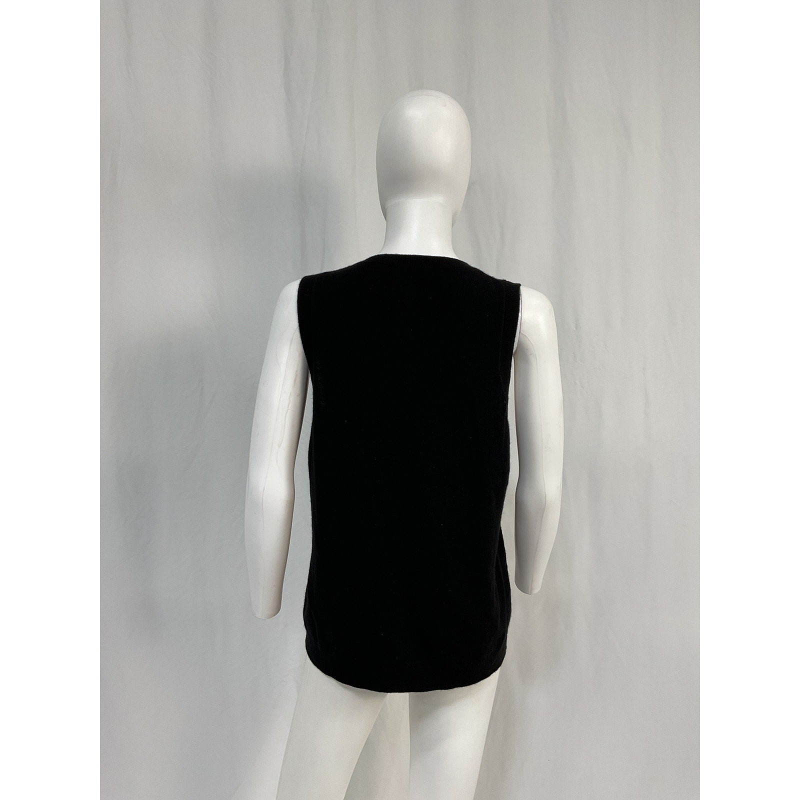 Reformation 'Reese' Black Cashmere Tank Size L