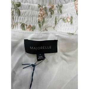 Majorelle 'Emerson' White Poly Top Size XL