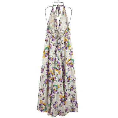 Isabel Marant Floral Yellow Raizama Dress Size FR 34 / US 2 NWT