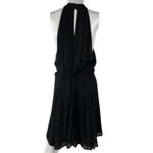 Reformation Chic Black Aylani Dress Size 10