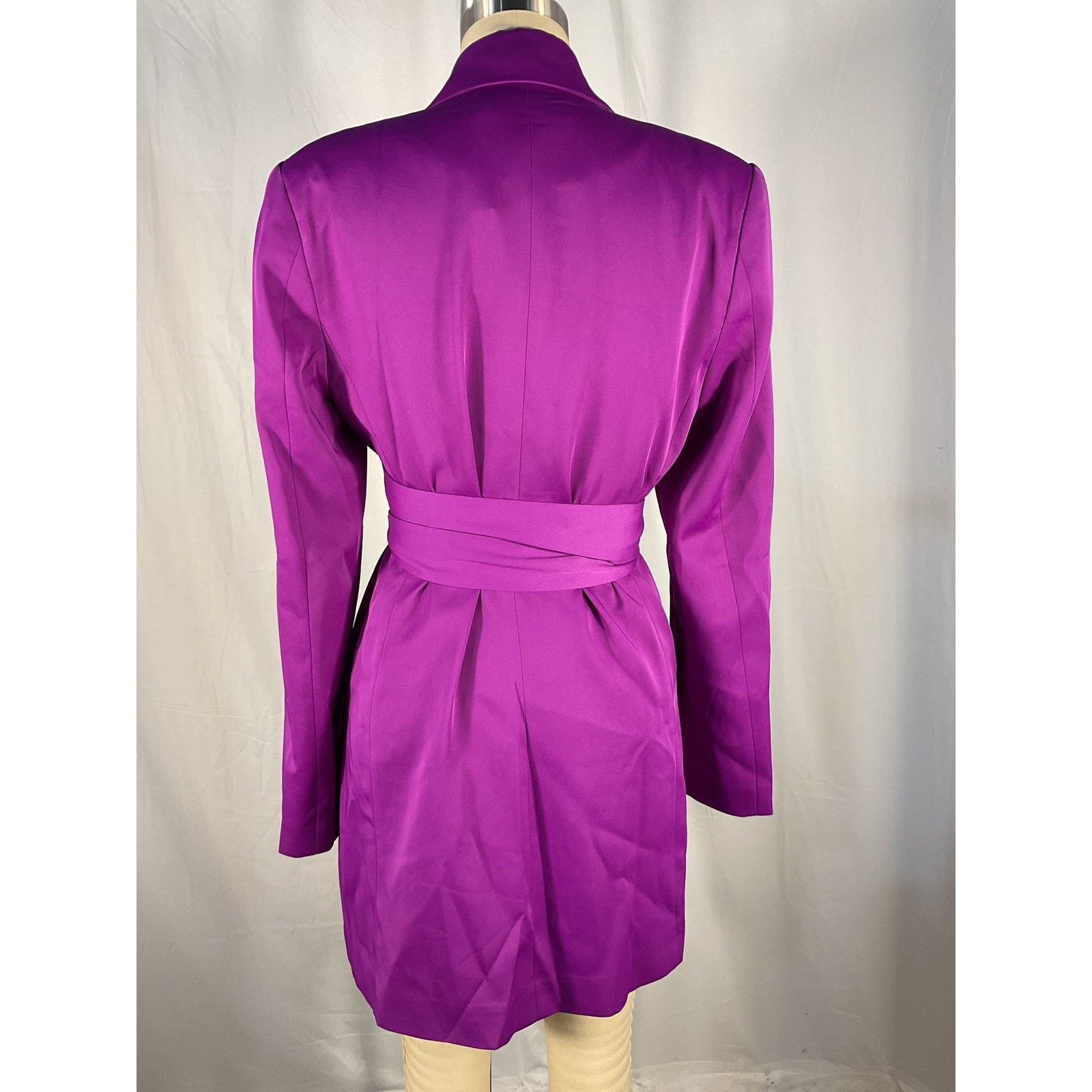 Neiman Marcus 'Misha' Purple Polyester Augustine Dress Size 4 - NWT