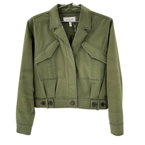 Derek Lam Utility Green Gwen Jacket Size 8