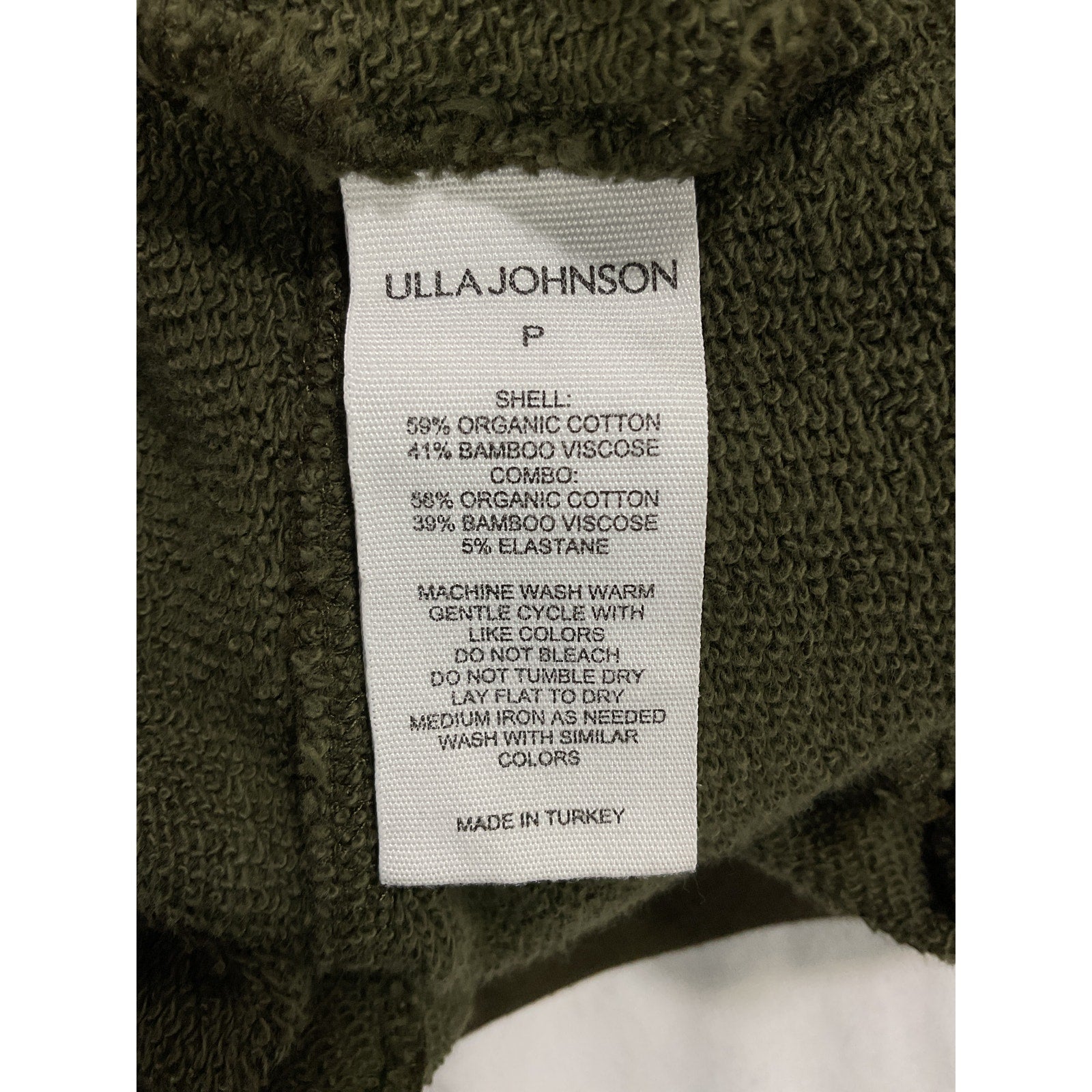 Ulla Johnson 'Calla' Brown Cotton Pant Size P
