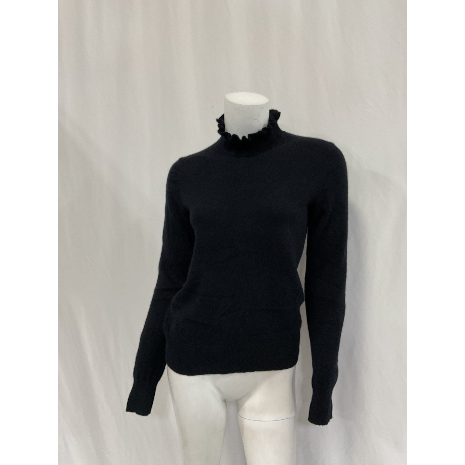 Nili Lotan 'Francis' Black Sweater Size S
