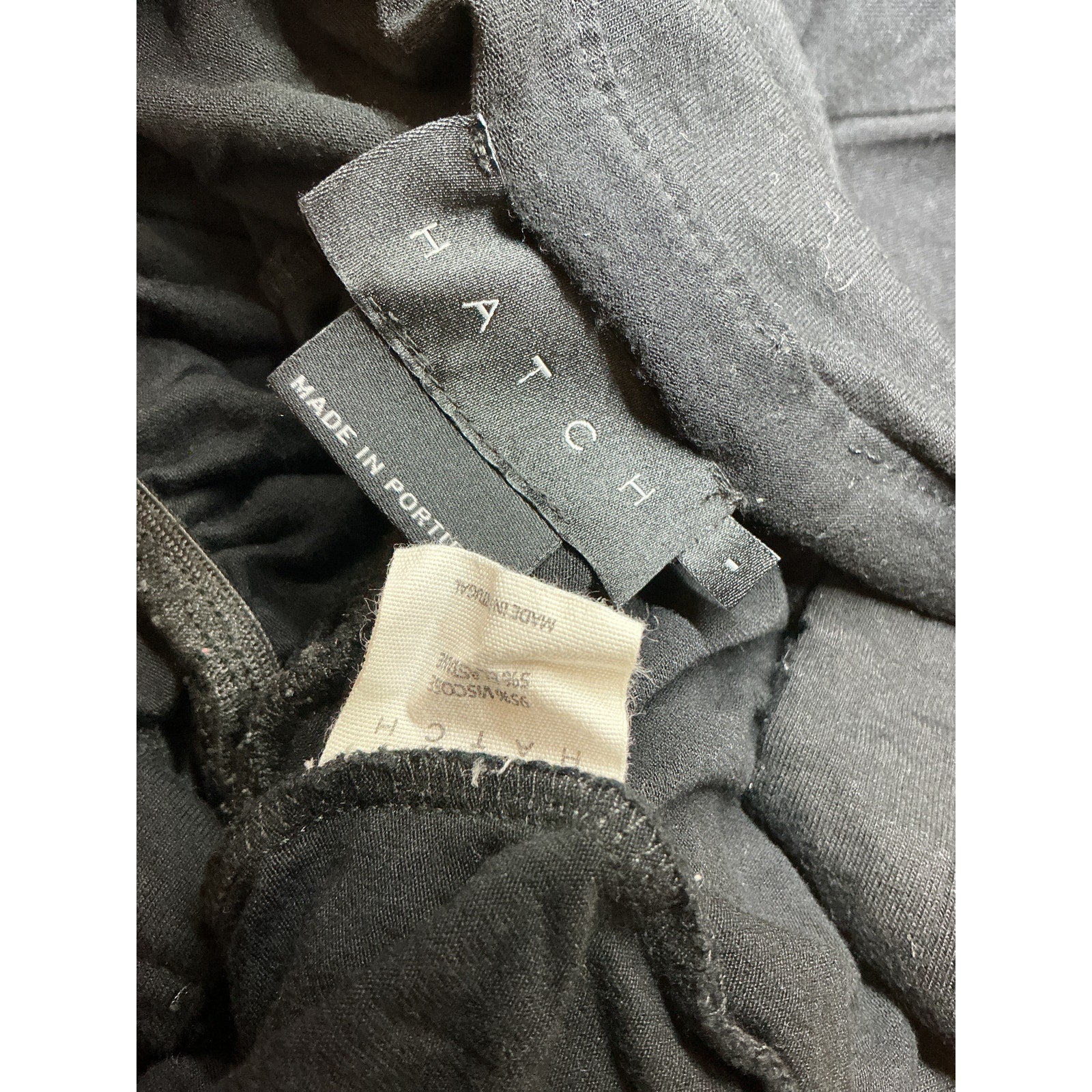 Hatch The On-The-Go Nursing Black Jumpsuit Size 1