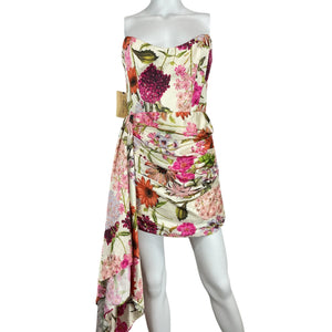 Katie May Floral Multicolor Chasing Dawn Gown Size M